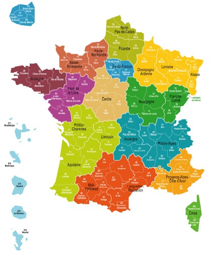nouvelle regions de france